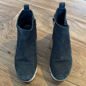 Alex Marie Black Slip-On Ankle Sneakers